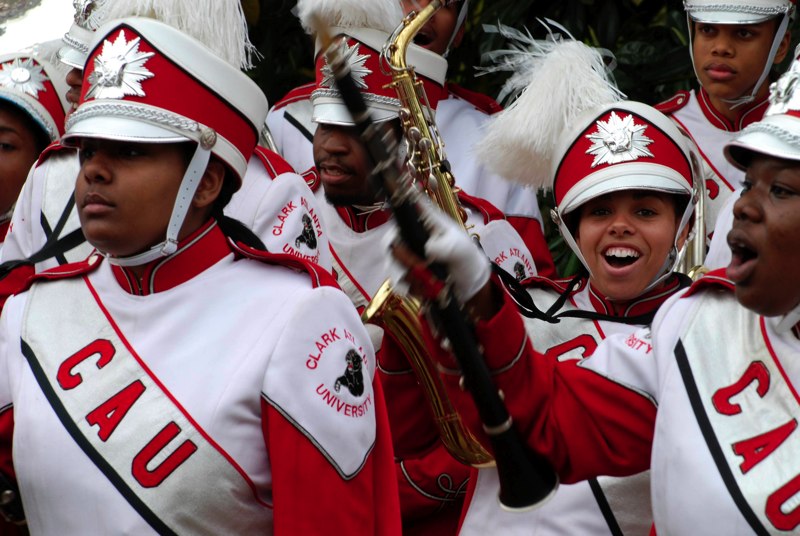 Marching Band der Clark University Atlanta (2)