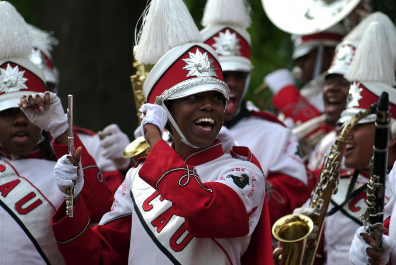 Marching Band der Clark University Atlanta