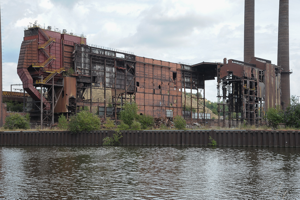 Marcinelle Abriss Sinterfabrik (B)