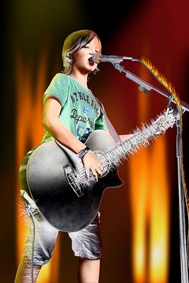 Marco fetzt die Bühne