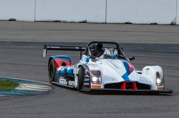 Marco Fink im Nova Proto NP01 BMW bei der P9 Challenge am Hockenheimring