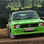 Marco Koch im "Green Monster" Opel Kadett GTE CQP beim Eifel Rallye Festival Daun