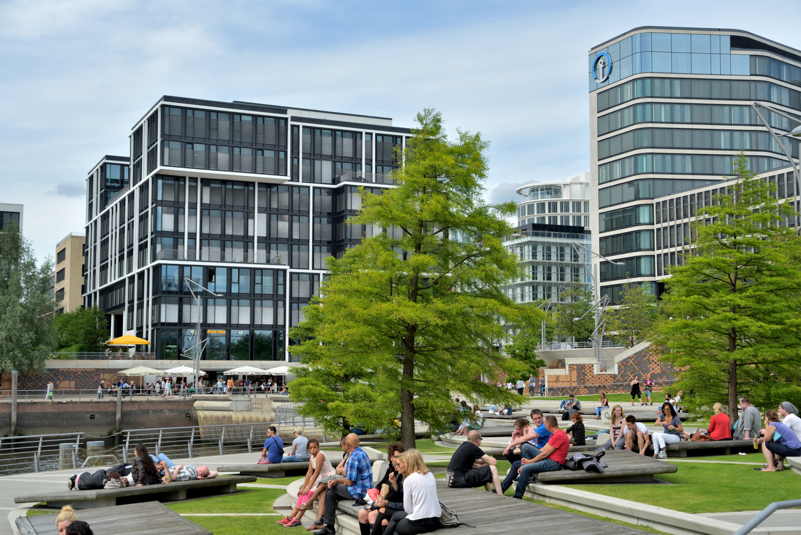 Marco Polo Terrassen in der Hafencity Hamburg