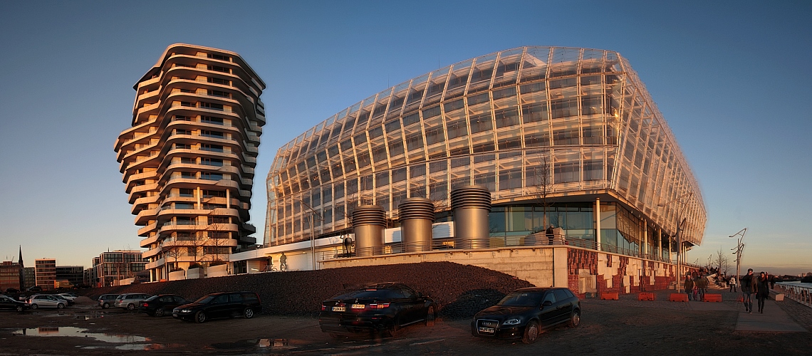 Marco-Polo-Tower und Unilever-Haus