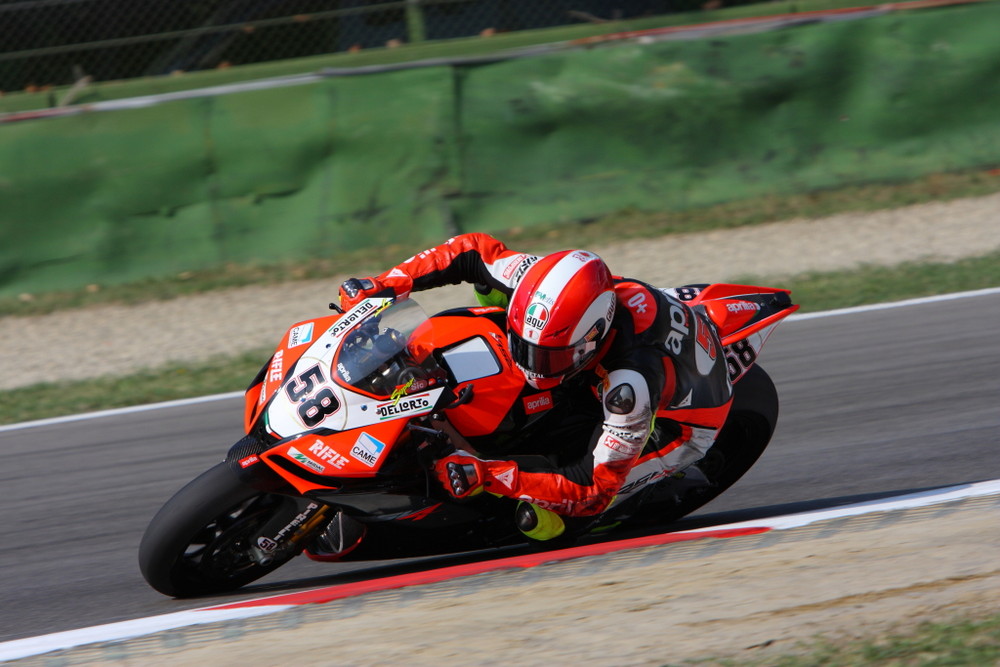 Marco Simoncelli in Wsbk 2009