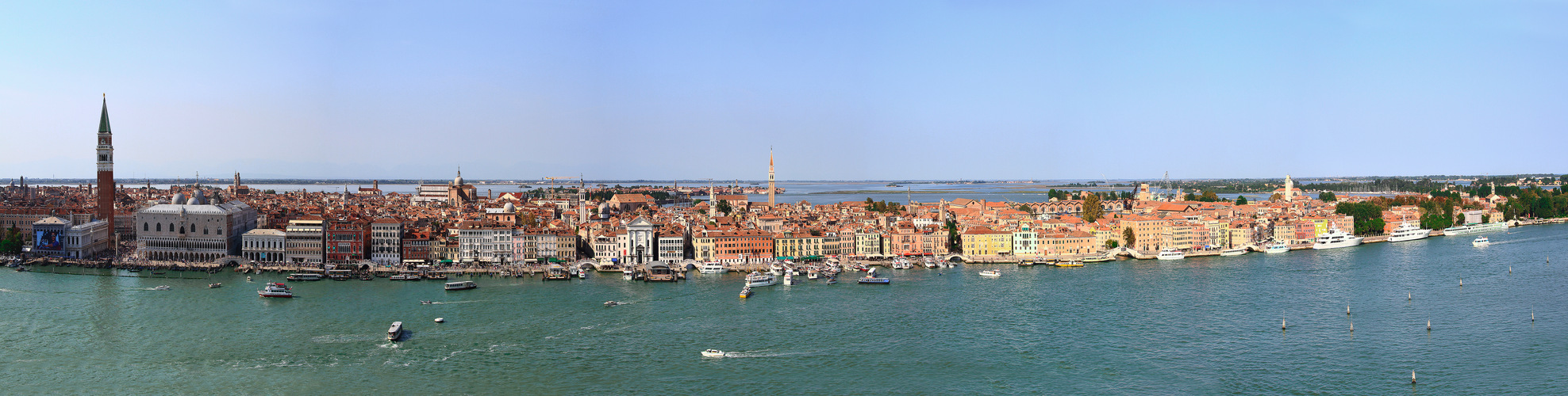 Marcusplatz , gesehen von San Giorgio Maggiore