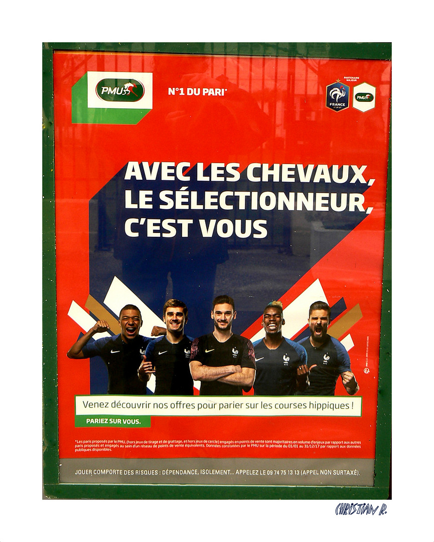 Mardi,c'est les bleus:avec les bourrins,le sélectionneur c'est Deschamps...