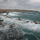 Mare d'inverno a Siracusa