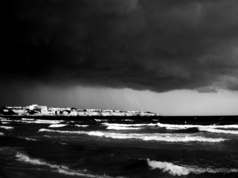 mare e cielo due guerrieri dall'umore nero