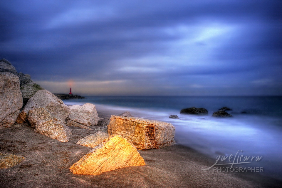 Mare, rocce, cielo...