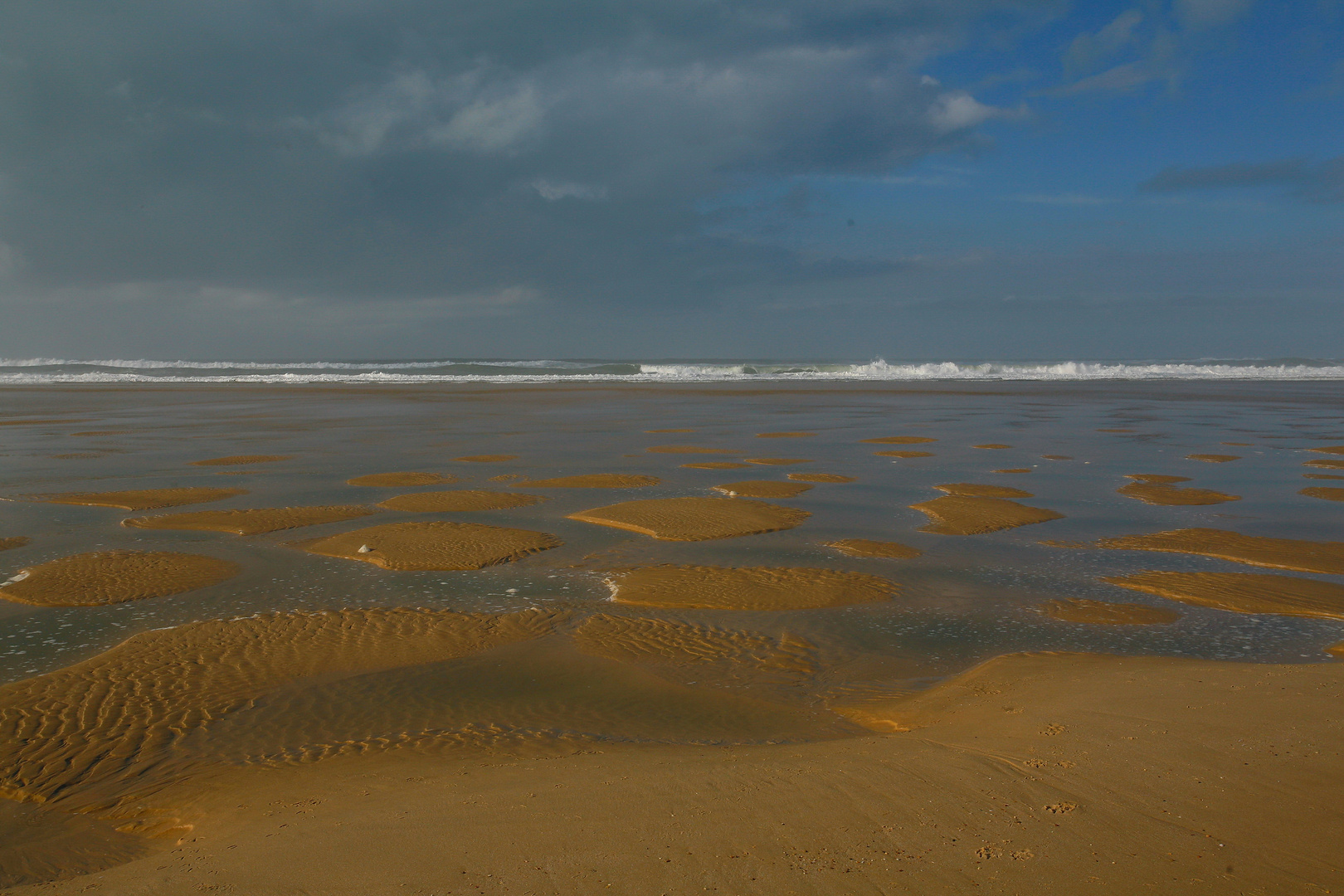 Marée basse.