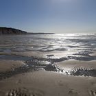 ..Marée  basse a Dieppe, au  couchant..