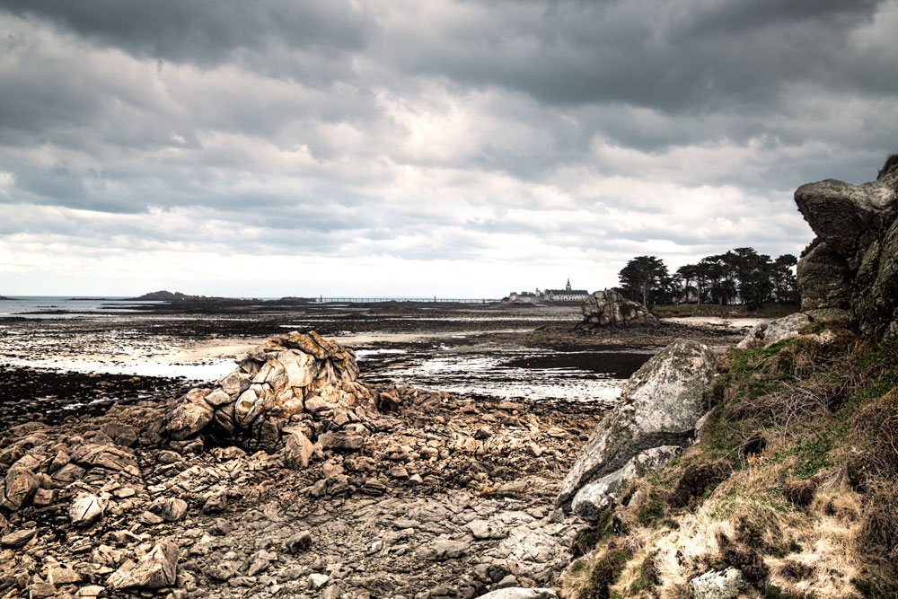 Marée basse à Roscoff