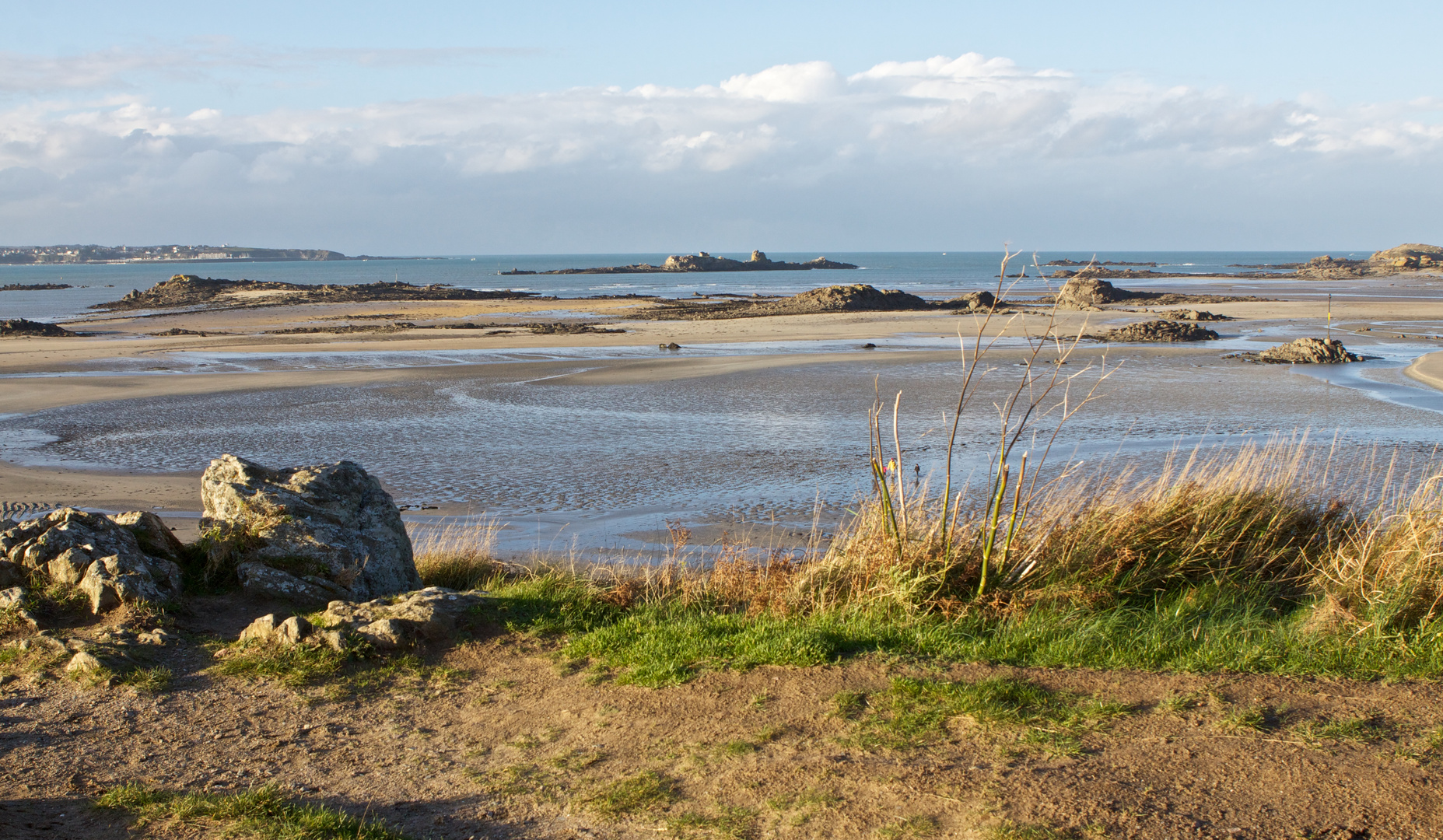 Marée basse à Saint Jacut de la Mer