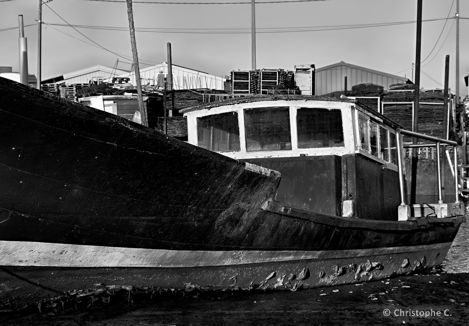 Marée Basse - Port du Rocher de LaTeste de Buch