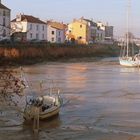 Marée basse sur la Loire