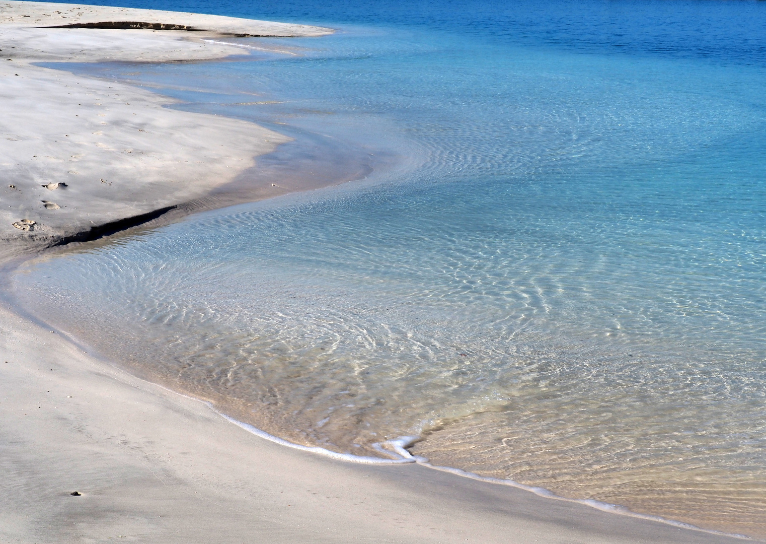 Marée basse sur une plage de Jumeira