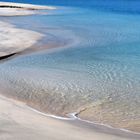 Marée basse sur une plage de Jumeira