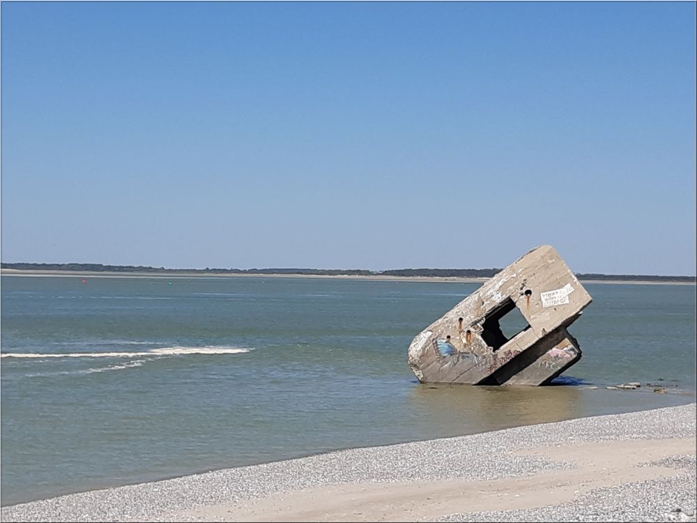 ..Marée montante, au Hourdel..