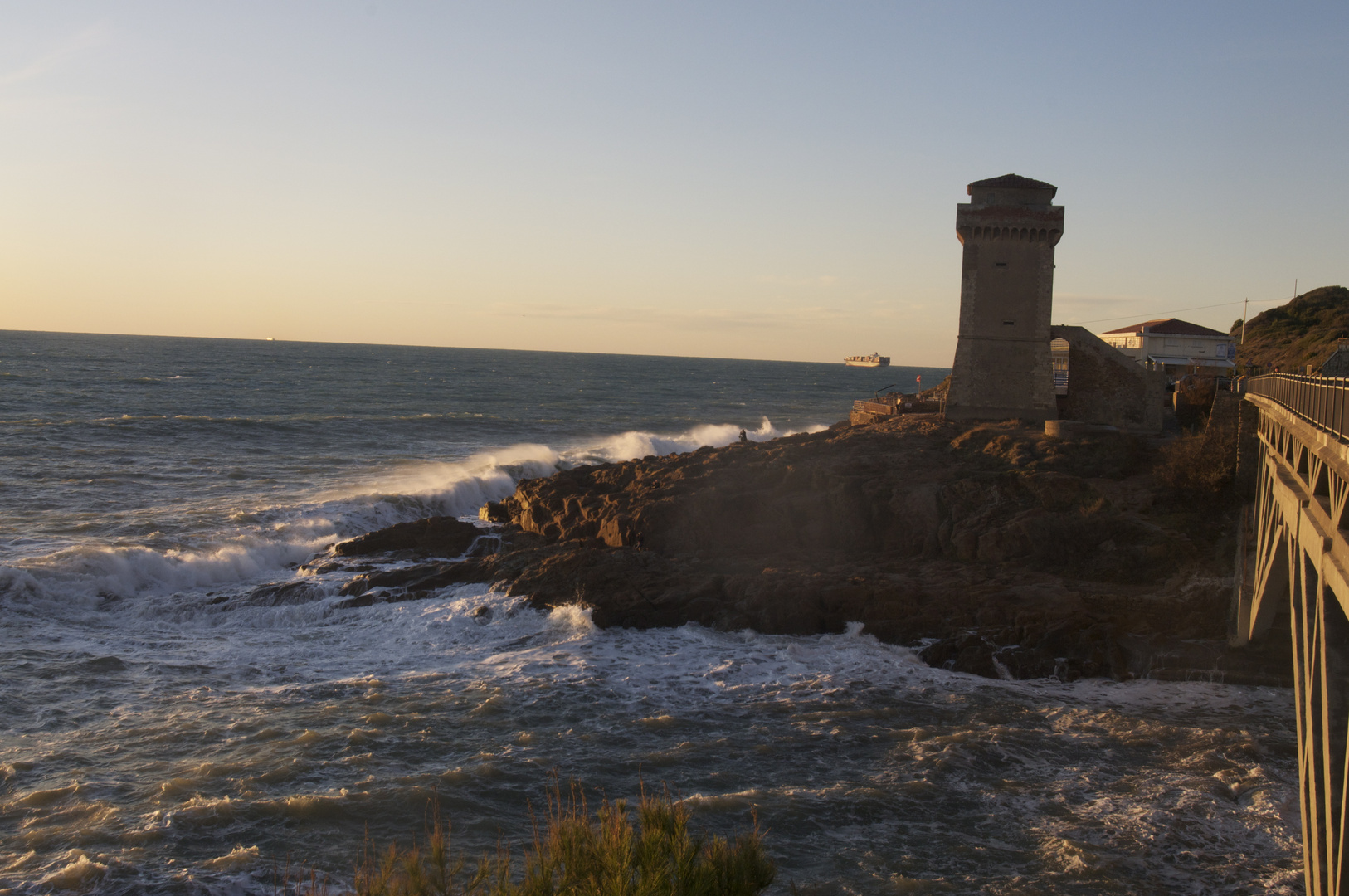 Mareggiata a Calafuria LIVORNO