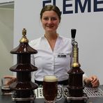 Mareike auf der Messe