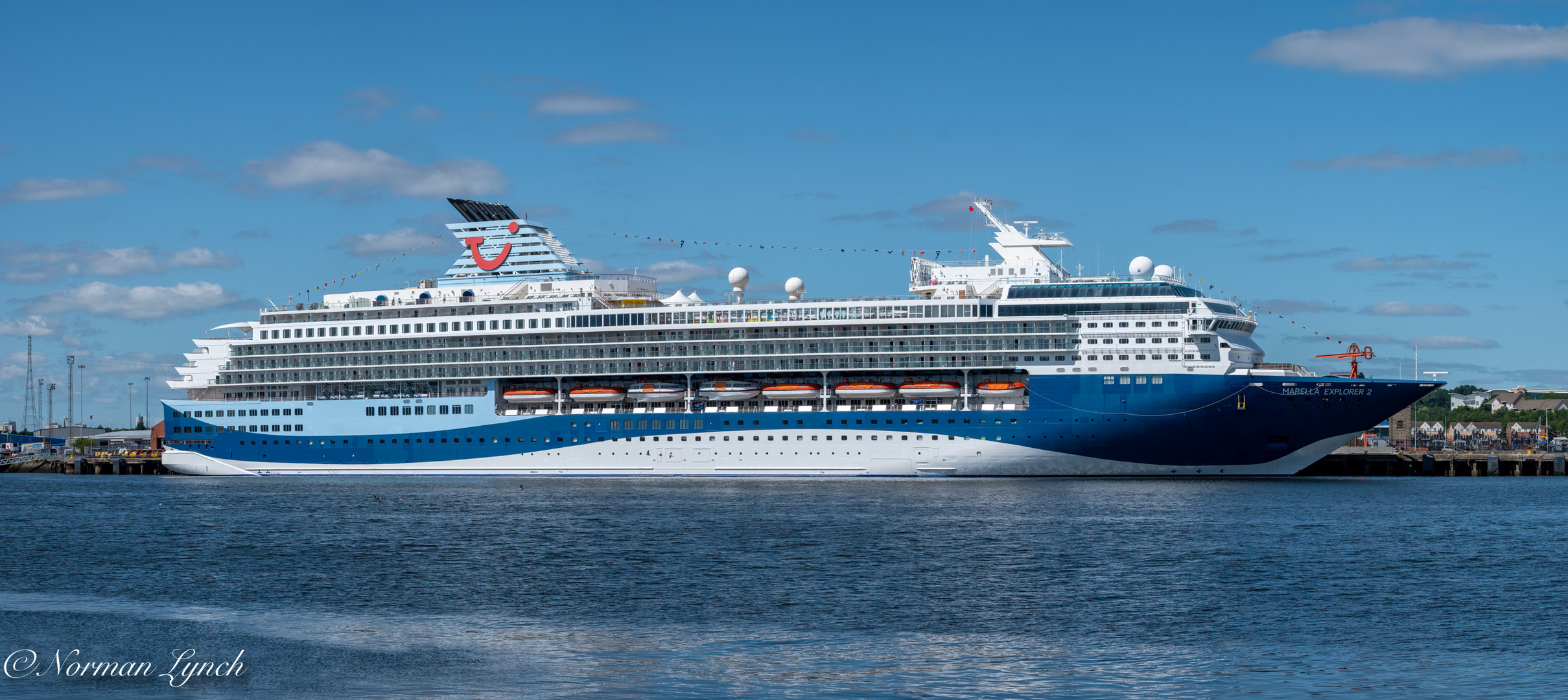 Marella Explorer 2 on the River Tyne UK