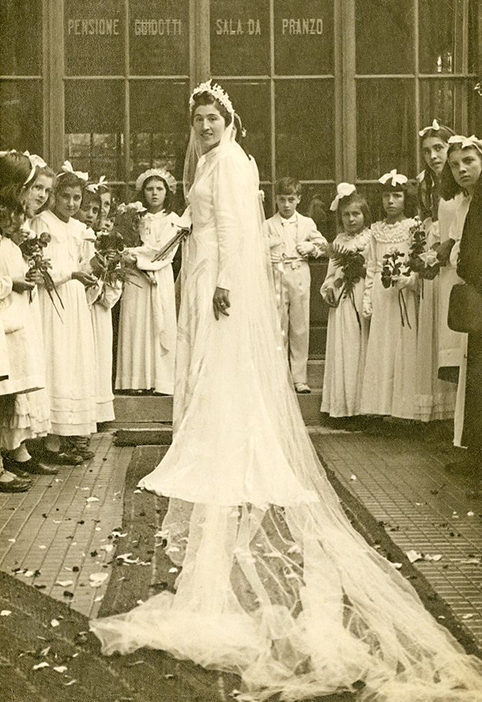 Maresca - Montagna Pistoiese - anni 40 - foto del matrimonio di Regina Bruni