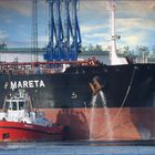  MARETA, Crude Oil Tanker, Rotterdam.