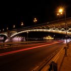 Margaretenbrücke Budapest at night