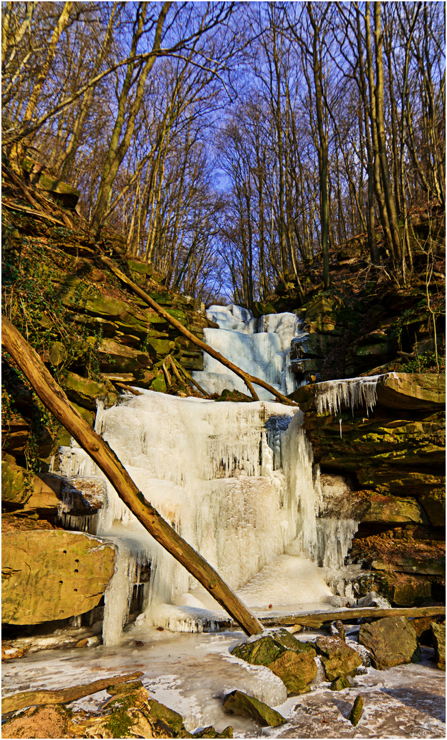 Margarethenschlucht im Winter