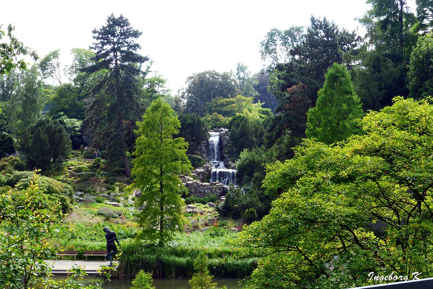 Margarethensee und Übergang zum Botanische Garten