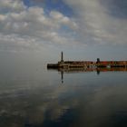 Margate Harbour at High Tide.