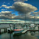 Margete Marina dock in Hobart