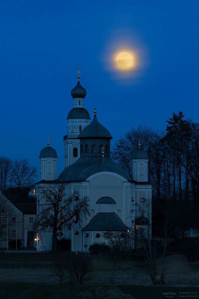 Maria Birnbaum with moon