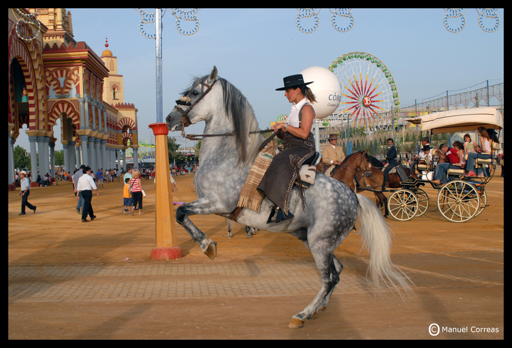 Maria en la Feria de Córdoba