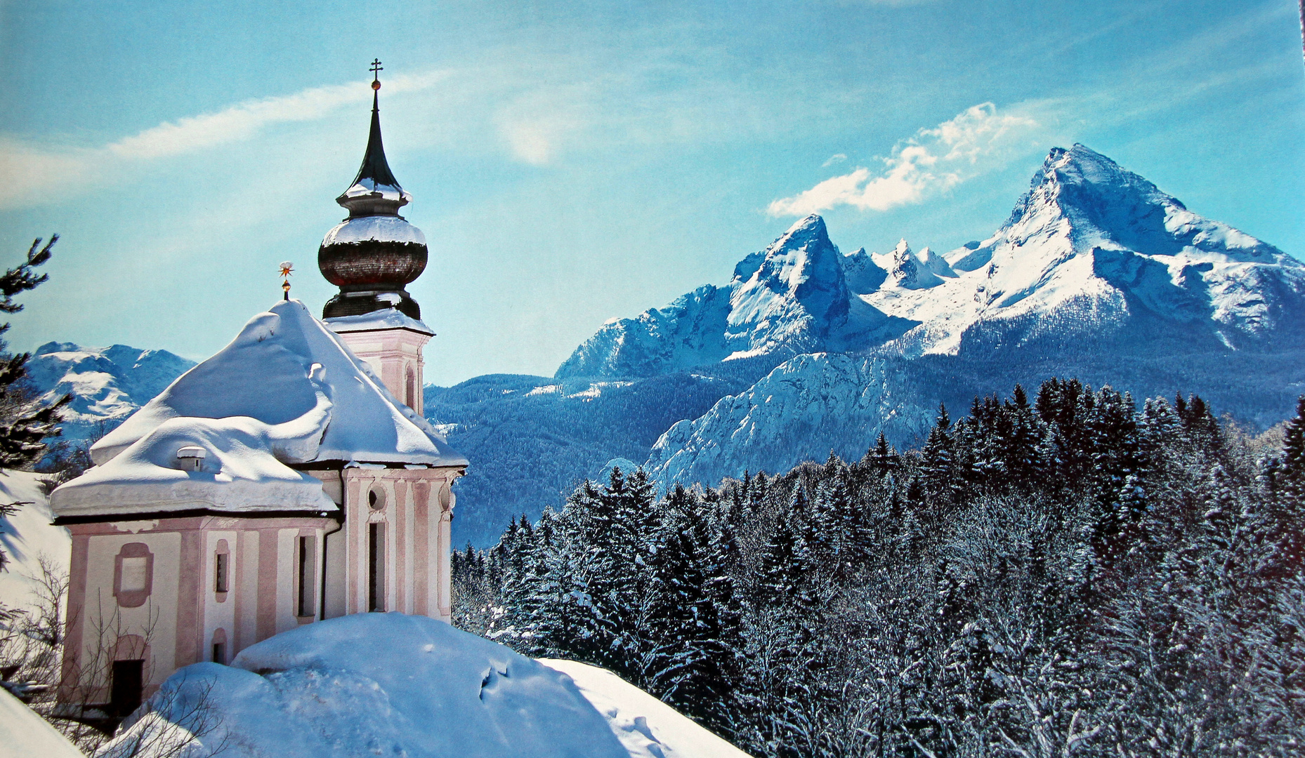 Maria Gern im Berchtesgadener Land-Kalendermotiv