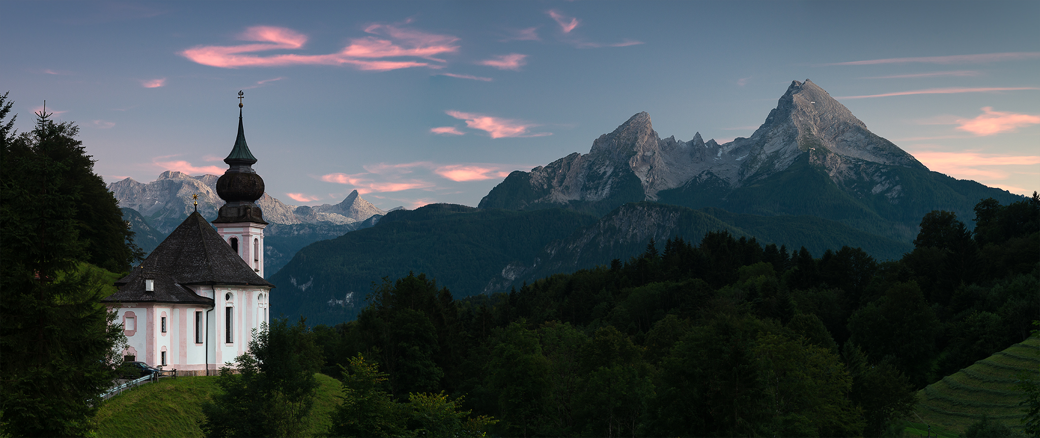 Maria Gern mit Watzmann