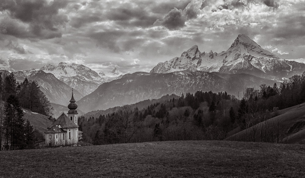 Maria Gern mit Watzmann