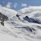 Maria Hermle hier in 3900m Höhe auf der Gobba di Rollin und meine heutige Geburtstagsehrung