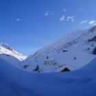 Maria Hilf Kirche Andermatt im Schnee