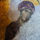 Maria im Deesis-Mosaik...