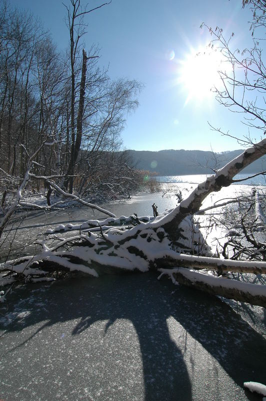 Maria Laach im Winter