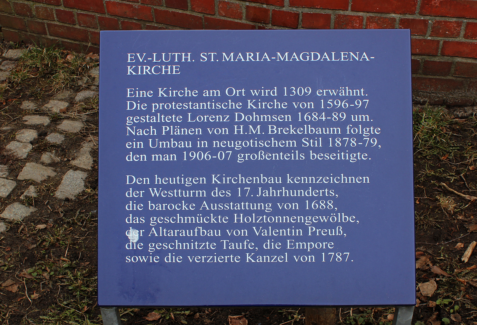 Maria- Magdalenen-Kirche Moorburg