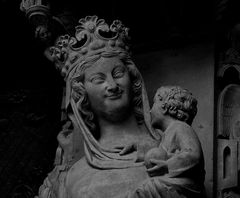 Maria mit dem Jesus-Kind (Kathedrale Metz/F)