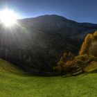 Maria Saalen Südtirol im Herbst