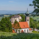 Maria Schnee mit Burg Plankenstein 