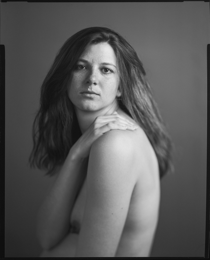 Maria - Schwangerschaftsportrait 4x5 Inch