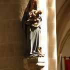 Maria-Skulptur in der St. Moritz Kirche Ingolstadt