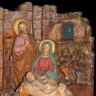 Maria und Josef mit Jesus im Stall zu Bethlehem