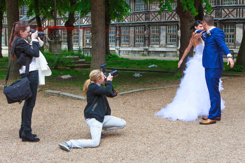 Mariage à l'ossuaire de Rouen